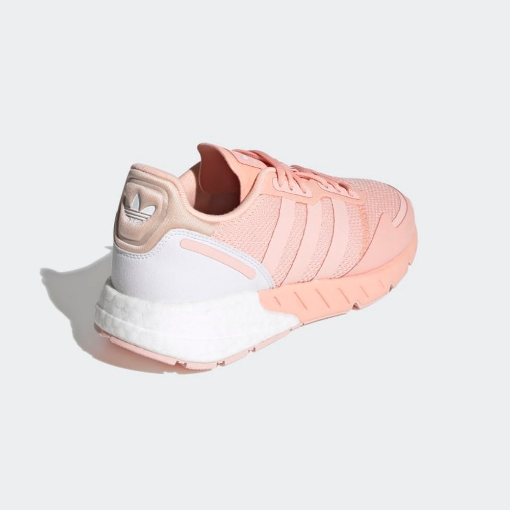 adidas Womens ZX 1K Boost Running, H69038 Pink White Fitness Jogging Training - Picture 15 of 16